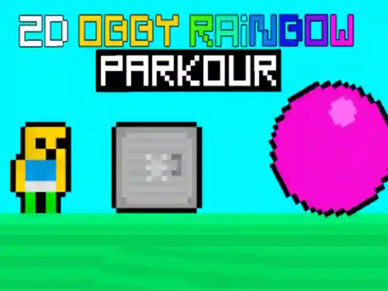 2D Obby Rainbow Parkour 2D Obby Rainbow Parkour