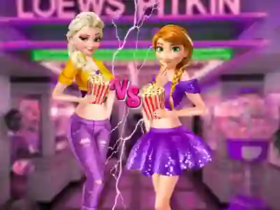 Ellie and Annie Movie Night — free online game