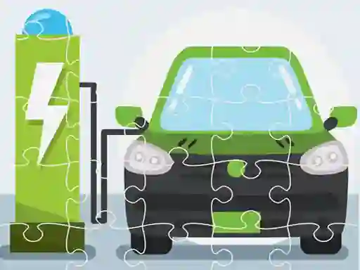 Electric Cars Jigsaw — free online game