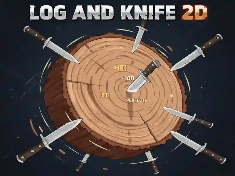Log And Knife 2D