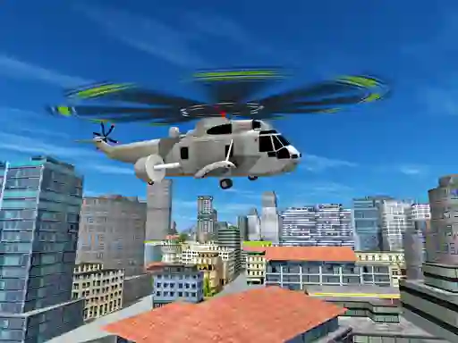 City Helicopter Flight — free online game