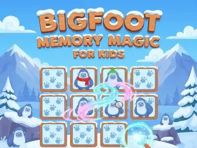 Bigfoot Memory Magic For Kids