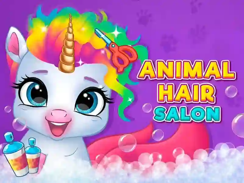 Lojë Animal Hair Salon në internet