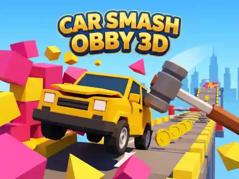 Car Smash Obby 3D — jogo online grátis