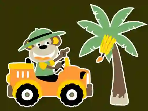 游戏Cute Cars For Kids Coloring在线