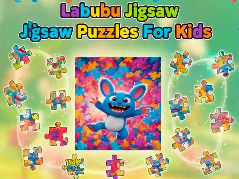 Labubu Jigsaw Puzzles For Kids