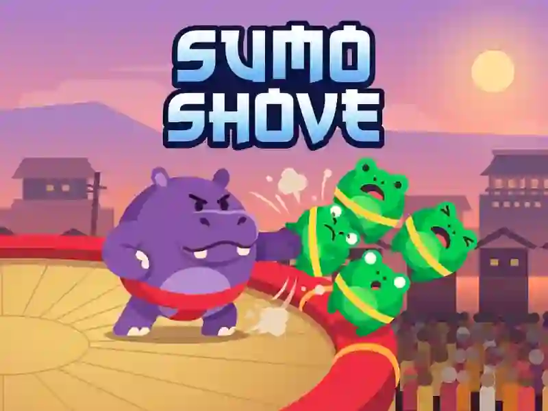 Gêm Sumo Shove ar-lein