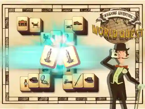 Mahjong Adventure: World Quest — free online game