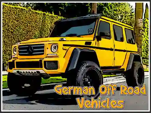 German Off Road Vehicles — free online game