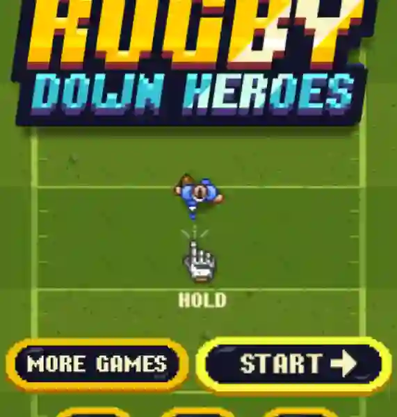 Rugby Down Heroes — free online game