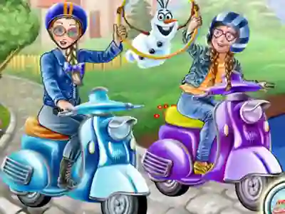 Princess Scooter Ride — free online game