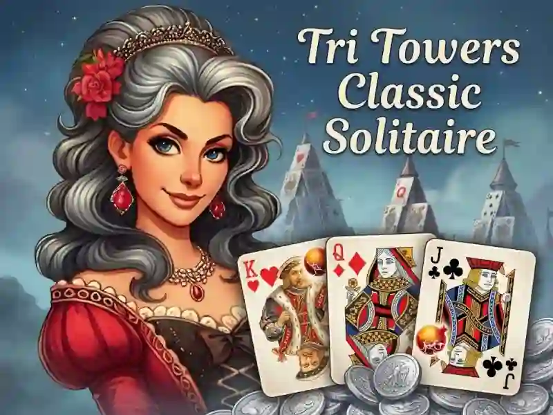 Igra Tri Towers Classic Solitaire online