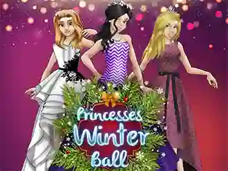 Princesses Winter Ball — free online game