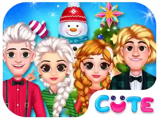 Frozen Princess Christmas Celebration — free online game