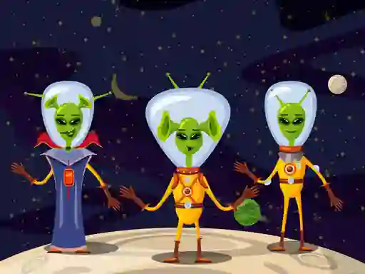 Aliens In Space Hidden — free online game