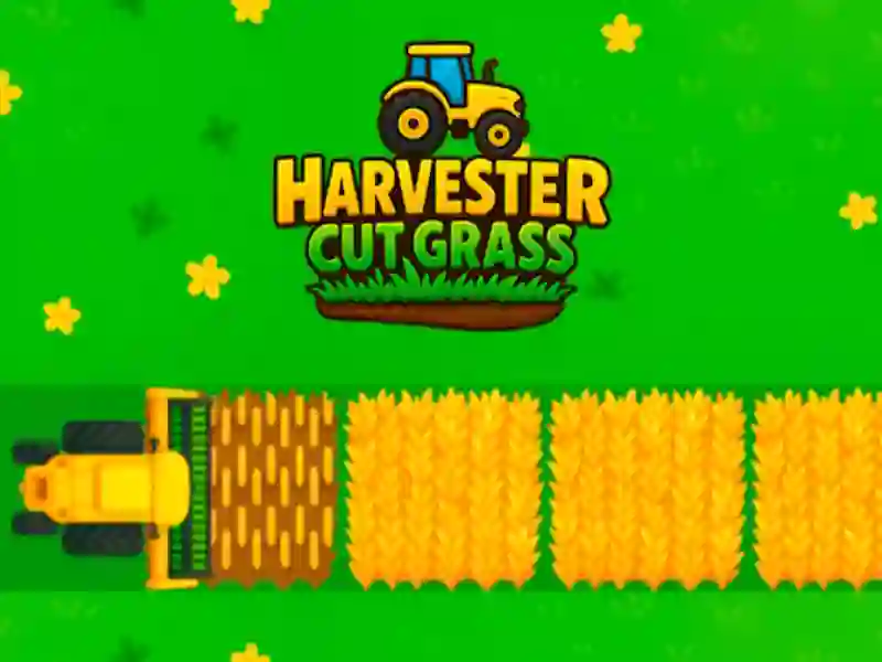 Harvester Cut Grass