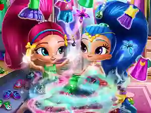 Shimmer And Shine Wardrobe Cleaning – kostenloses Online-Spiel