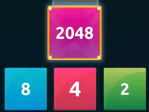 2048: X2 merge blocks — free online game