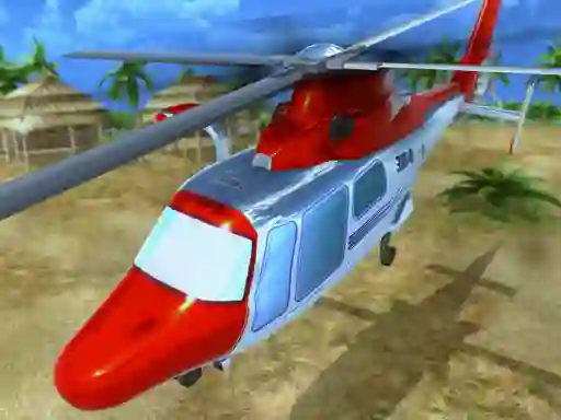 Helicopter Rescue Flying Simulator 3d — free online game