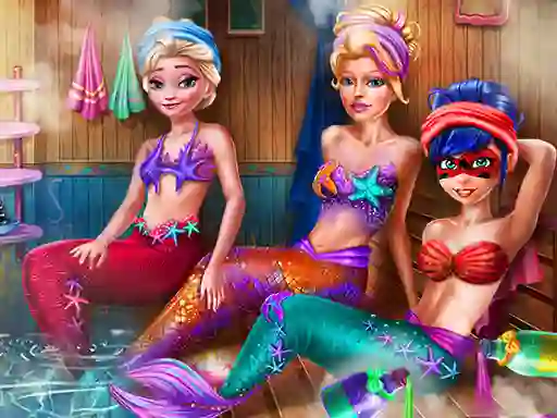 Mermaids Sauna Realife — free online game