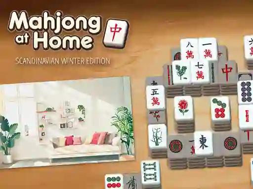 Mahjong at Home - Scandinavian Edition — free online game