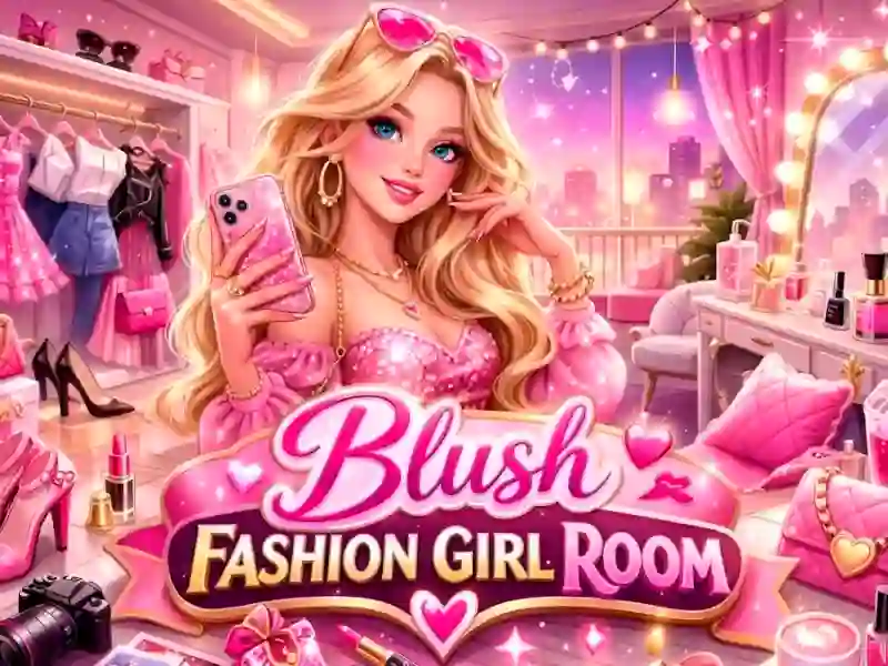 Blush Fashion Girl Room