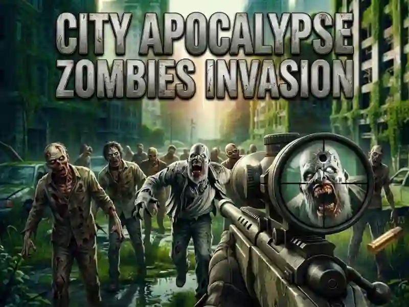 City Apocalypse Zombies Invasion — δωρεάν online παιχνίδι