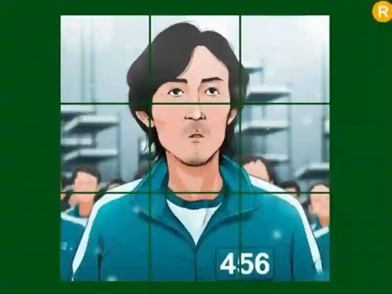 Squid Game Player 456 Sliding