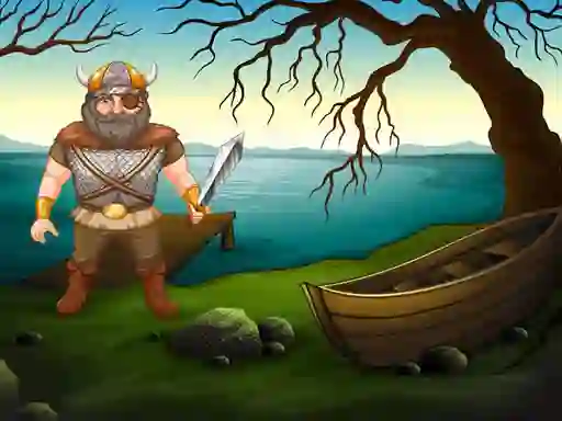 Viking Warrior Battle Jigsaw — free online game