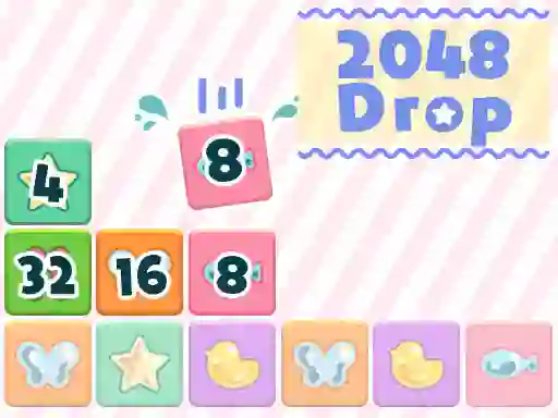 2048 Drop — free online game