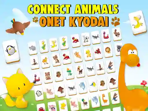 Connect Animals Onet Kyodai — безплатна онлайн игра