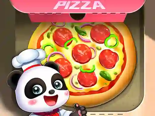Little Panda Space Kitchen — free online game
