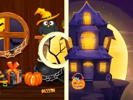 Witchs House Halloween Puzzles — free online game