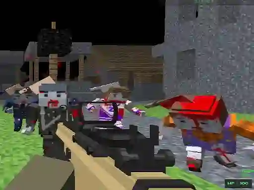Pixel Apocalypse: Infection Begin — free online game