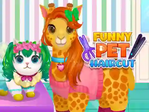 Funny Pet Haircut — free online game