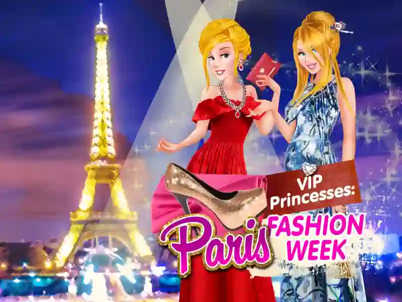 VIP Princesses: Paris Fashion Week — free online game
