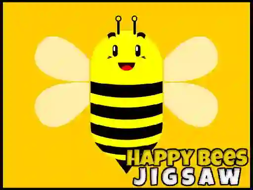 Hra Happy Bees Jigsaw