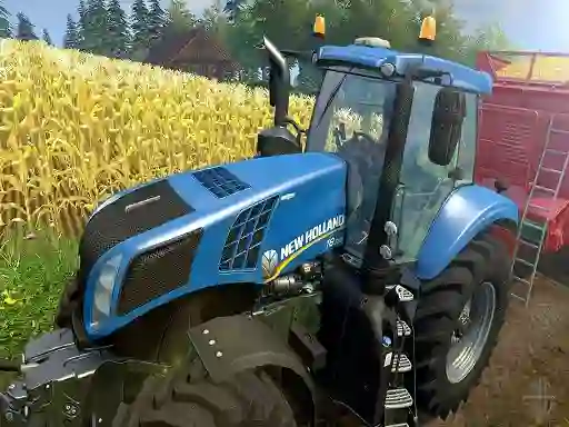 Tractor Train Towing Duty 2020 — free online game