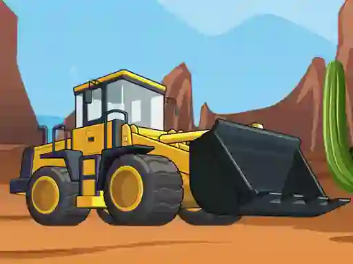 Bulldozer Jigsaw — free online game