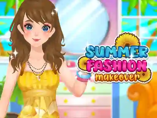 Summer Fashion Makeover — free online game