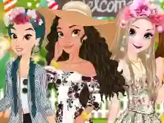 Moana`s Garden Party — free online game