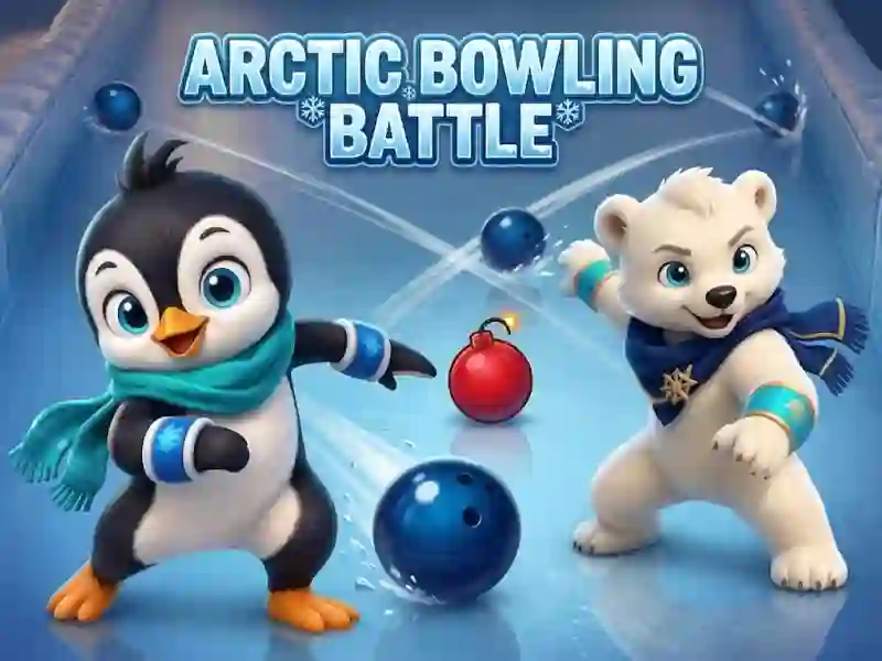खेल Arctic Bowling Battle ऑनलाइन