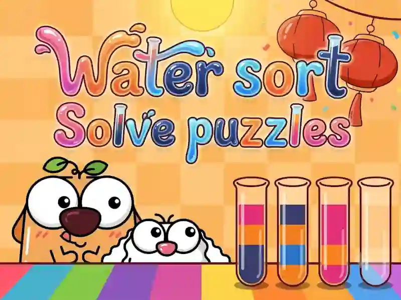 Water sort solve puzzles — jogo online grátis
