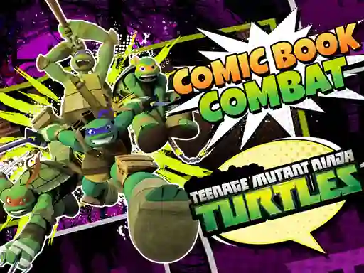 Teenage Mutant Ninja Turtles Comic book Combat — free online game
