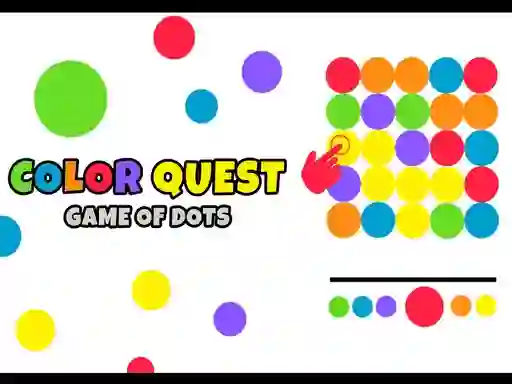 Color Quest Game of dots — безплатна онлайн игра