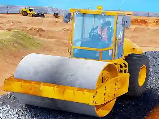 Highway Road Construction Game — free online game