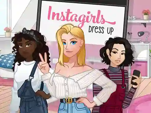 Instagirls Dress Up — free online game