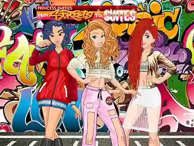 Princess Parties From Streets to Suites — free online game