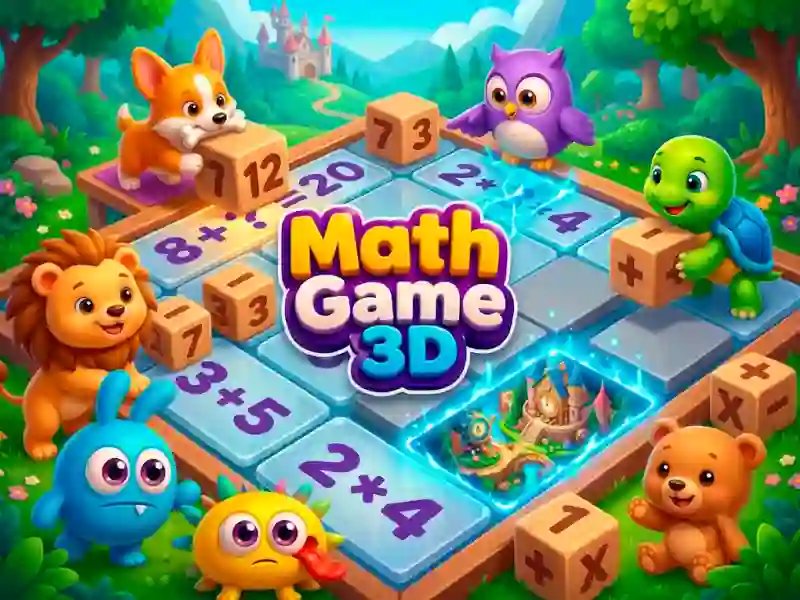Xogo Math Game 3D en liña