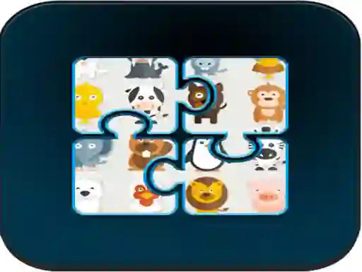 Animal Puzzle Kids Games — free online game